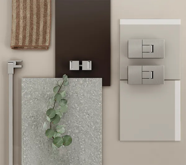 Reinforcement bar set Square 12, glass-wall